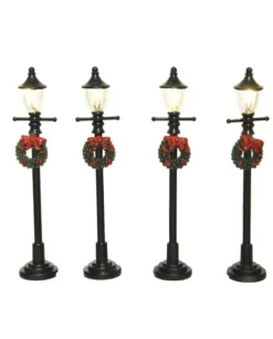 Accessorio Per Villaggio, Giostrina, Lampione A Led In Plastica Lampione Fisso