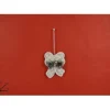 Addobbo Appendino Fiocco Con Pigna 12X3,6X10 Cm Per Albero Di Natale