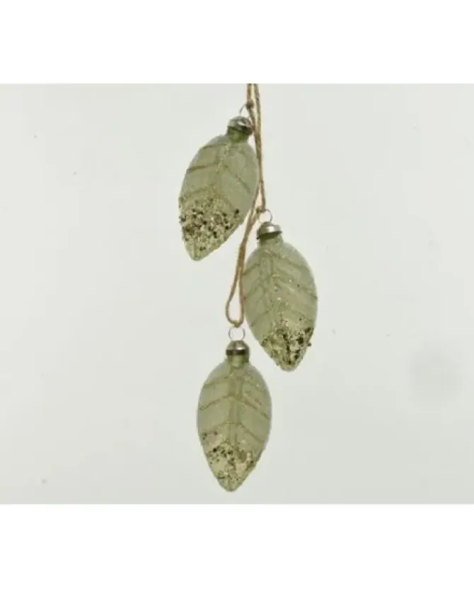 Addobbo Appendino Foglie Decorative Per Albero Di Natale