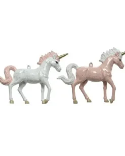 Addobbo Appendino Unicorno Per Labero Di Natale 13X4X10 Cm 1Pz