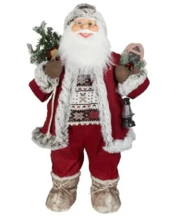 Addobbo Babbo Natale Elias 80 Cm