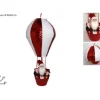 Addobbo Babbo Natale In Mongolfiera 150Cm