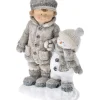 Addobbo Bambino Con Pupazzo Di Neve 31X19X4 Cm