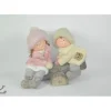 Addobbo Bimbi Che Giocano Sul Tronco 39X20X50 Cm