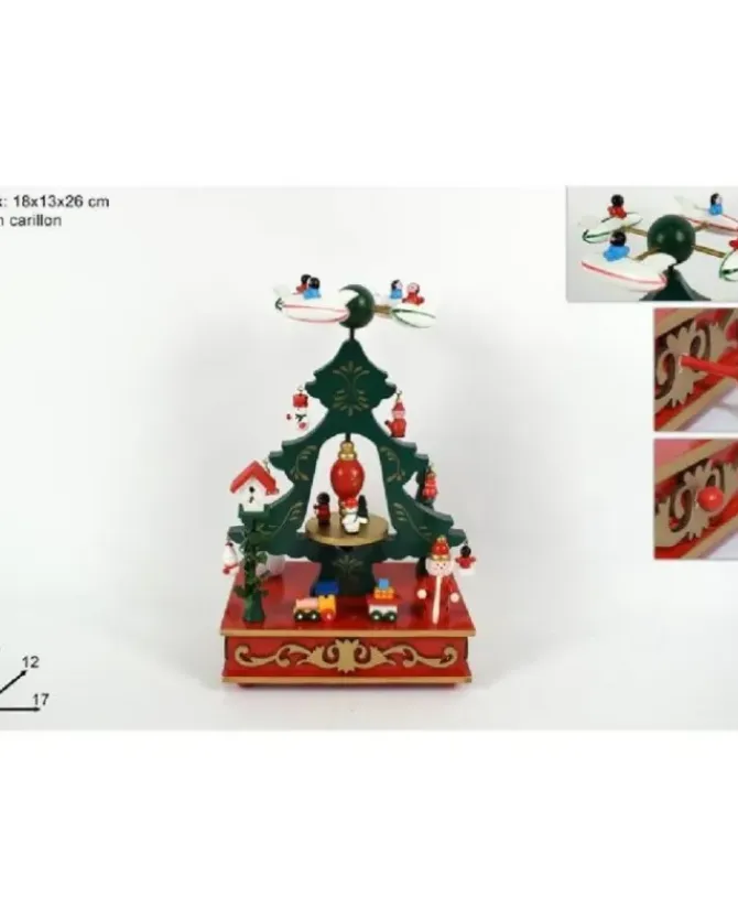Addobbo Carillion Albero Di Natale 27X12X17Cm