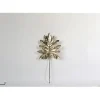 Addobbo Di Natale Foglia Decorativa Oro