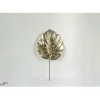 Addobbo Foglia Decorativa Oro 46X22,5 Cm