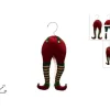 Addobbo Gambe Elfo 55Cm Per Albero Di Natale