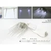 Addobbo Ghiaccioli Effetto Stalattite 12 Cm 20Pz Per Uso Interno
