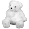 Addobbo Natalizia Orso Bianco 16Cm