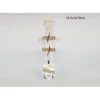 Addobbo Pala Di Metallo E Juta Con Scritta Buone Feste Per Natale 16,5X3X78 Cm