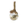 Addobbo Pallina Sfera A Batteria Con Corda E Led Per Albero Di Natale O10Cm
