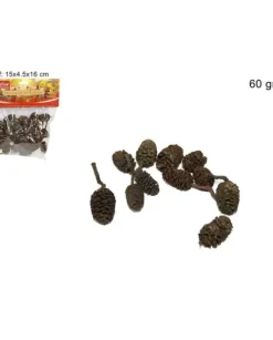 Addobbo Pigne In Confezione Da 60Gr Per Decorazioni Di Natale