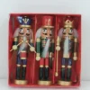 Addobbo Soldatino Schiaccianoci Set 3Pz