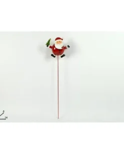 Addobbo Spillone Babbo Natale 53X8X14 Cm