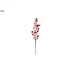 Addobbo Spillone Bacche Rosse Innevate 27Cm