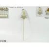 Addobbo Spillone Soggetto Natalizio 23 Cm