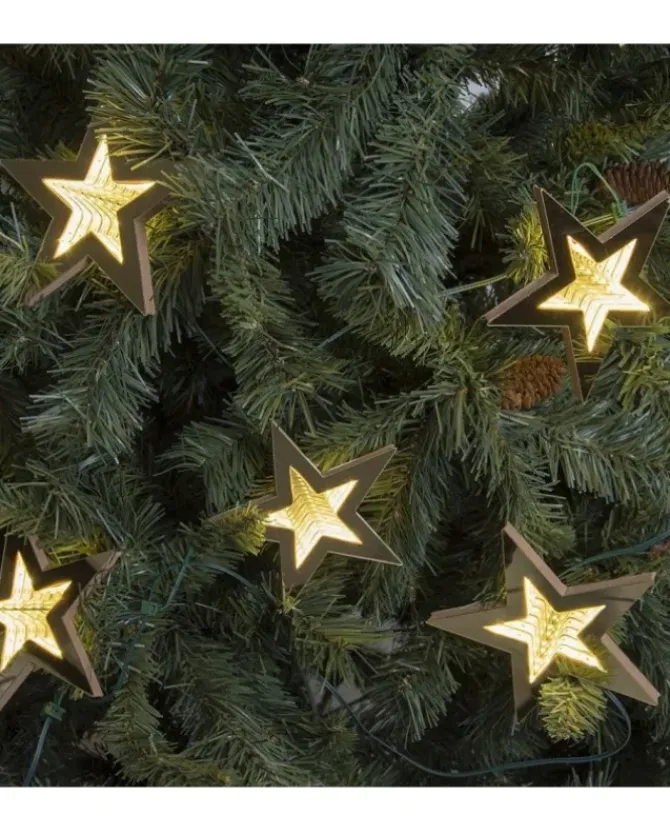 Addobbo Stelle Lumionose Per Albero Di Natale Con Trasformatore