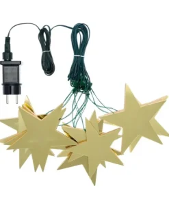 Addobbo Stelle Lumionose Per Albero Di Natale Con Trasformatore