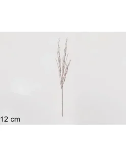 Addobbo Stelo 44 Rami Glitterati Rame 112 Cm