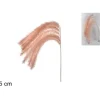 Addobbo Stelo Rami Pendente Effetto Piuma 65Cm