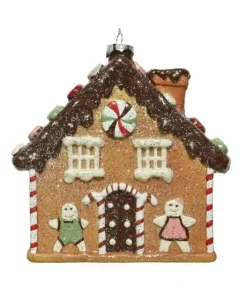 Adobbo Appendino Casa Con Gancio Per Albero Di Natale H38 Cm