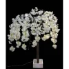 Albero Di Ciliegio Led Avorio 120 Cm