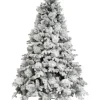 Albero Di Natale Bianco Innevato Big Sky Con Pigne 240Cm | Chianese