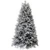 Albero Di Natale Bianco Kennedy H240 Cm Real Touch |