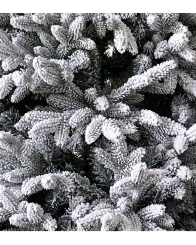 Albero Di Natale Bianco Kennedy H240 Cm Real Touch |
