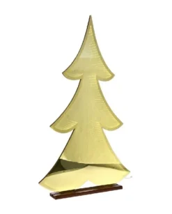 Albero Di Natale 3D Con Luce Bianca Caldo 117 Cm