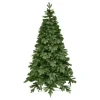 Albero Di Natale Effetto Real Touch Edward H210 Cm Sistema Apertura A Ombrello
