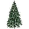 Albero Di Natale Effetto Real Touch Harrison H240 Cm Sistema Apertura A Ombrello