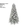 Albero Di Natale Modello Acero Del Gargano Innevato Cm 180