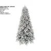 Albero Di Natale Modello Acero Del Gargano Innevato Cm 210