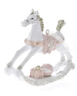 Appendino Cavallo A Dondolo 9X6Cm Per Albero Di Natale