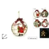 Appendino Legno Babbo Natale 30X2.5X29 Cm