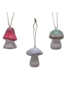 Appendino Per Albero Di Natale Fungo
