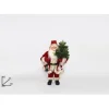 Babbo Natale Abito Alcantara Con Pelliccia 60X23X36 Cm