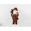 Babbo Natale Nordico 60 Cm Con Pacco Regalo