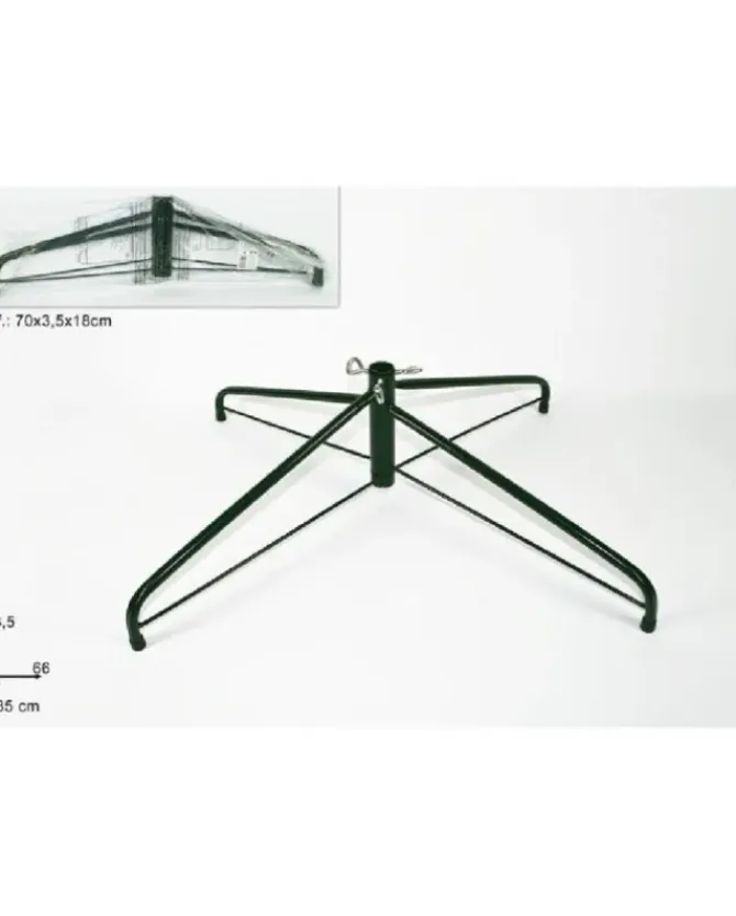 Base Richiudibile Per Albero Di Natale 18,5X66 Cm