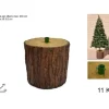 Base Tronco Per Albero Di Natale Max 240Cm