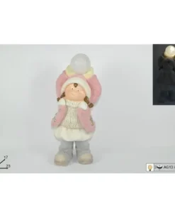Bimba C/Cappello Rosa E Palla Luminosa 5