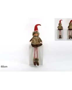 Bimbo O Bimba Di Natale Seduta 60Cm