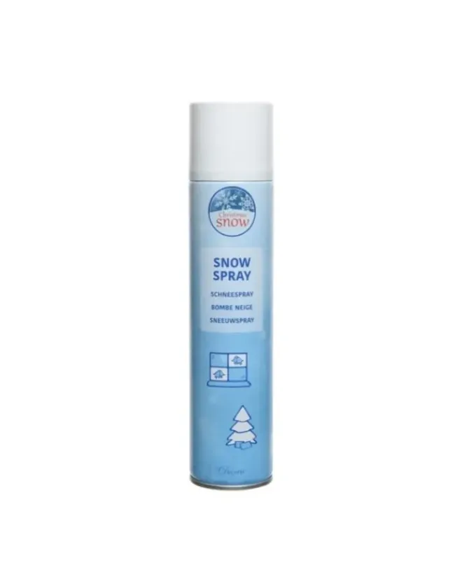 Bomboletta Spry Neve Finta 300 Ml Per Albero Di Natale
