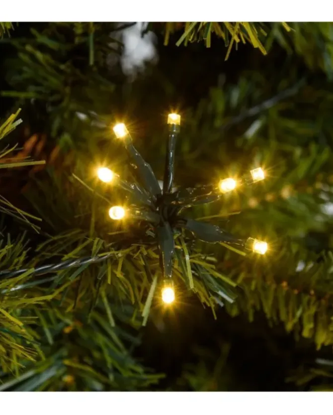 Catena Bunch Gx8 40 Gruppi Da 8 Led Bianco Caldo 4+16M