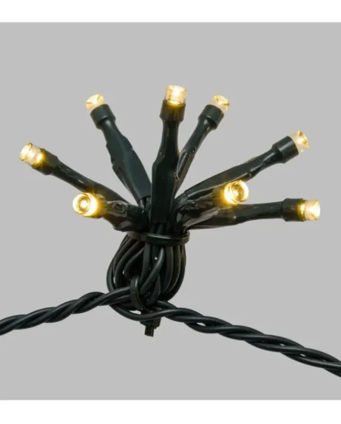 Catena Bunch Gx8 40 Gruppi Da 8 Led Bianco Caldo 4+16M