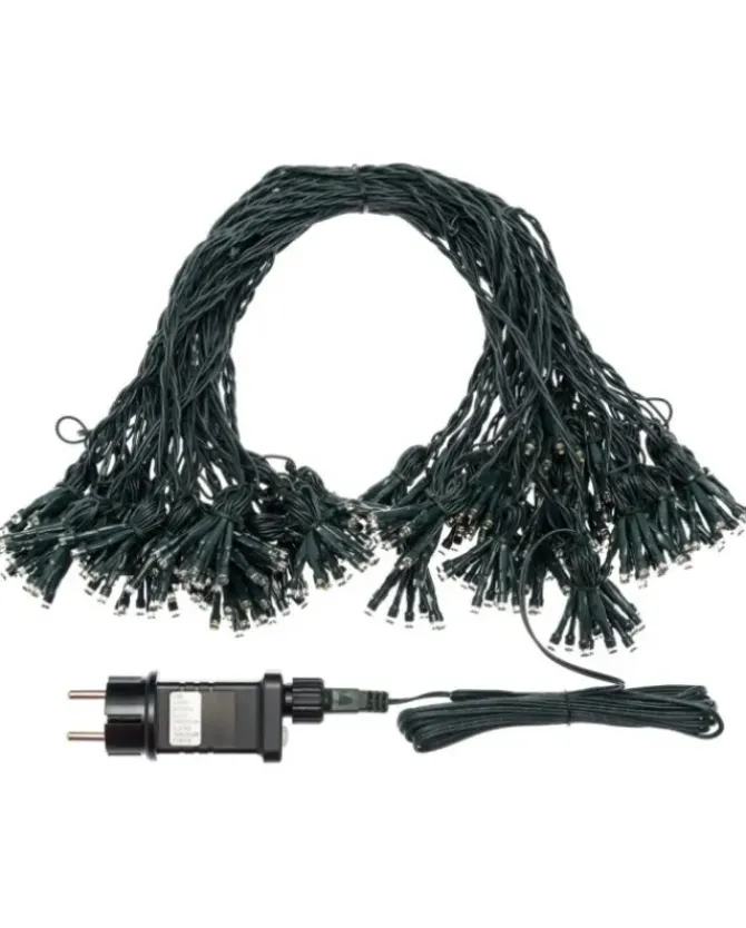 Catena Bunch Gx8 40 Gruppi Da 8 Led Bianco Caldo 4+16M