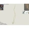 Catena Gocce Di Luci 360 Led Bianco Caldo 3Mt Per Albero Di Natale
