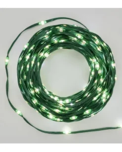 Catena Lineare 600 Gocce Di Luce Led 360° Bianco Catena Lineare 45M Mt